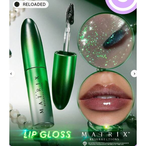 The Matrix Resurrections Slowmo Lip Gloss in Reloaded 2.5g Sheglam - Picture 1 of 4
